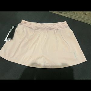 Light pink tennis skort